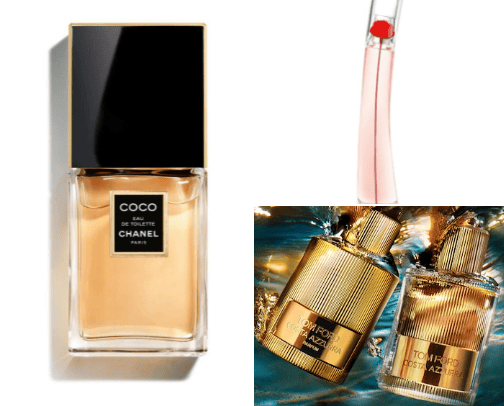 Perfumes cover photo collage