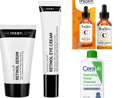 Face care cover photo collage