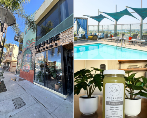 Downtown Long Beach cover photo collage