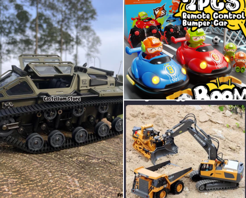 15 Mainan Remote Control Terbaik Untuk Anak cover photo collage