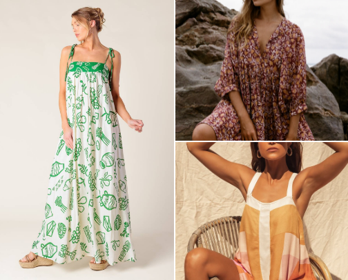 Dresses I can breath in cover photo collage