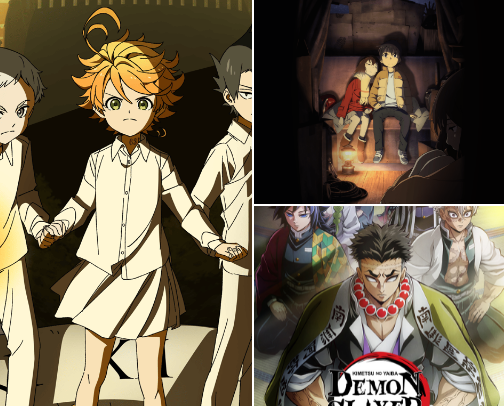 anime recs cover photo collage