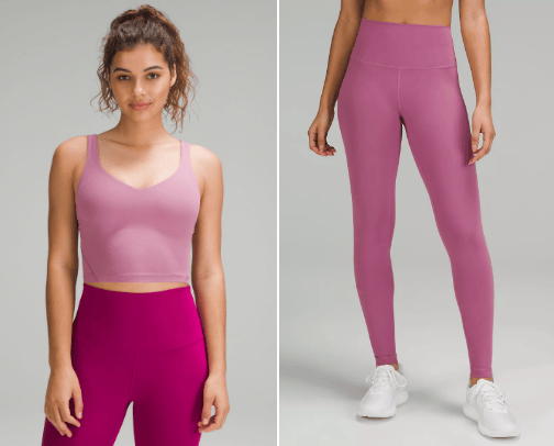 Lululemon favourites cover photo collage