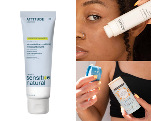 A Scrunchy Mom’s Guide to Non-Toxic Personal Care ✨ cover photo collage