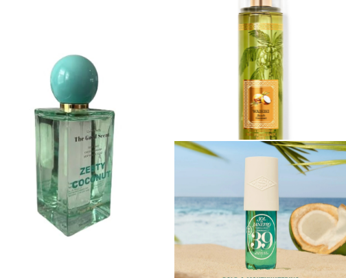 Coconut heaven cover photo collage