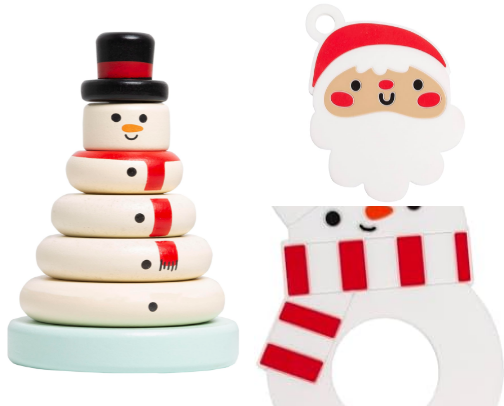 Christmas Themed Toys cover photo collage