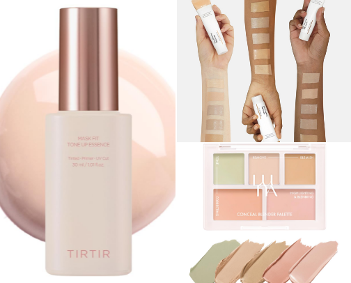 My AB Makeup Routine (No makeup look !) cover photo collage