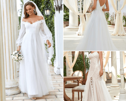 Gowns & Dream Dresses cover photo collage