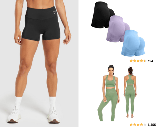 Plus Size Approved Workout Clothes cover photo collage