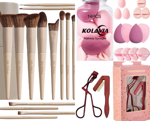 MAKEUP FINDS cover photo collage