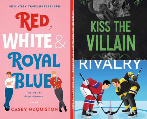 My favorite book recs cover photo collage