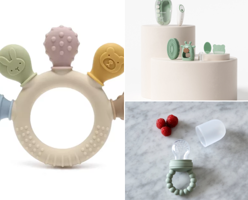 Teething essentials cover photo collage