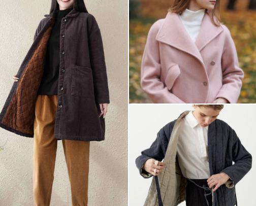 Jacket in winter cover photo collage