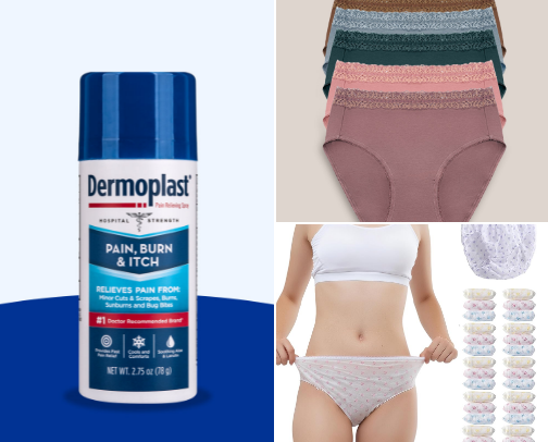 Postpartum favs/must haves cover photo collage