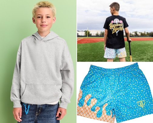10 year old boy 2026 wardrobe cover photo collage