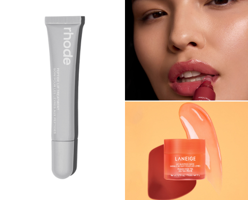 Lip care cover photo collage