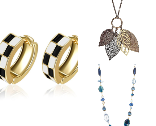 Cute and affordable jewelry cover photo collage