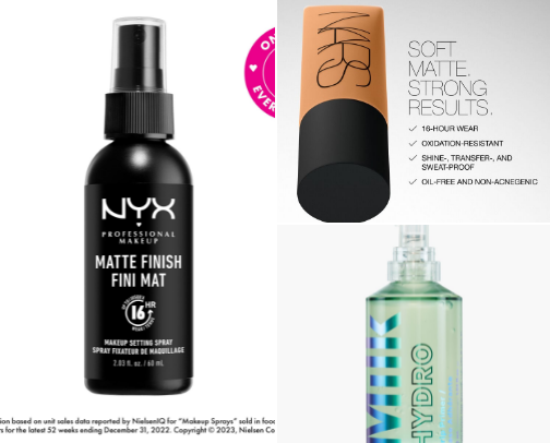 Oily Skin Makeup cover photo collage
