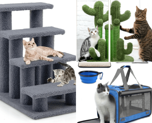 Cat' Stuff Wal-Mart cover photo collage