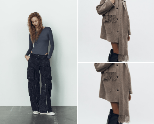 November sélection clothes cover photo collage