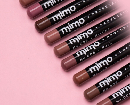 Lip products cover photo collage