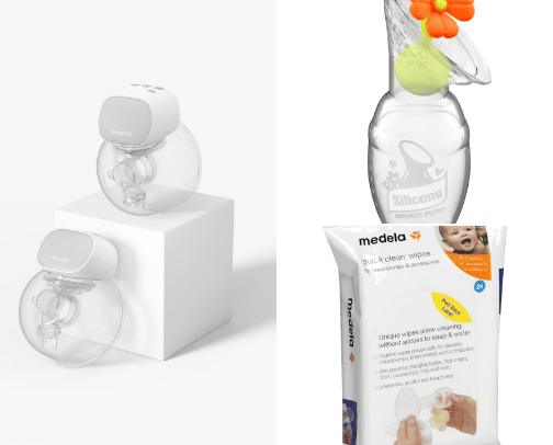 Breastfeeding/Pumping favor cover photo collage