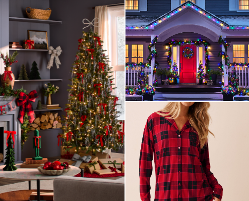 Christmas magic cover photo collage