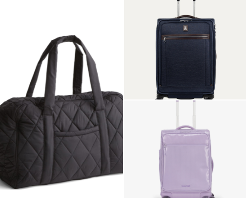 Travel Bags cover photo collage