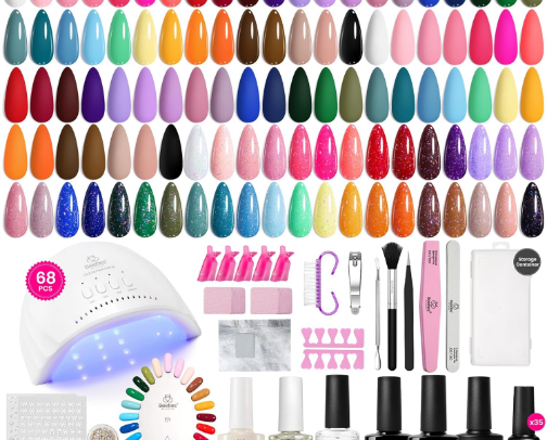 Gel Nails cover photo collage