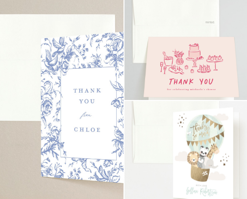 Thank you cards 🤩 cover photo collage