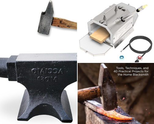You can get started blacksmithing! Quick and easy! cover photo collage