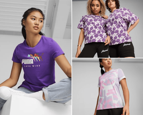 Unique and Cute Puma Women clothing cover photo collage