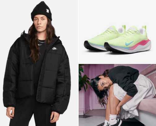 Nike✔ all the way cover photo collage