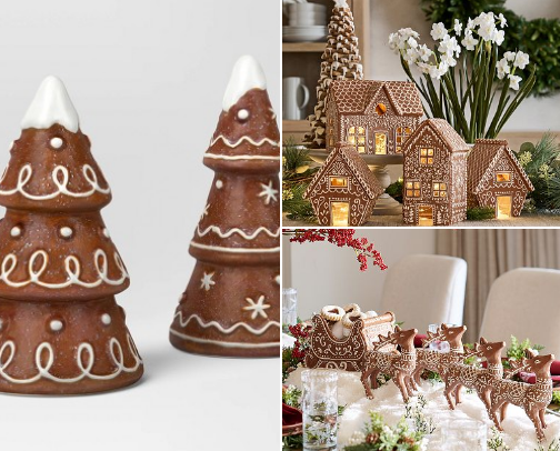Gingerbread land cover photo collage