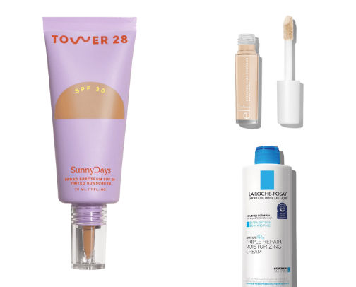 Beauty Products from Acne Prone Skin cover photo collage