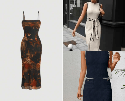Clothes cover photo collage