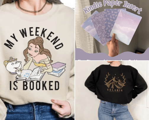 Gifts ideas for the book lovers cover photo collage
