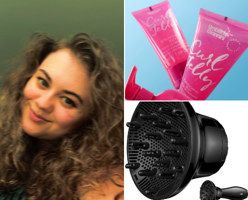 Curly Hair Essentials💆‍♀️ cover photo collage