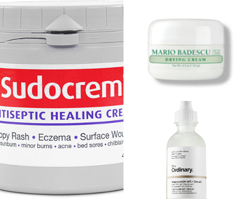 Skincare products that helped my skin cover photo collage
