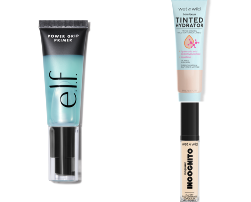 My affordable makeup routine cover photo collage
