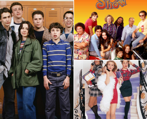 Best 90s & 2000s Comfort TV Shows cover photo collage