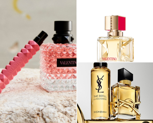 Fragrance cover photo collage