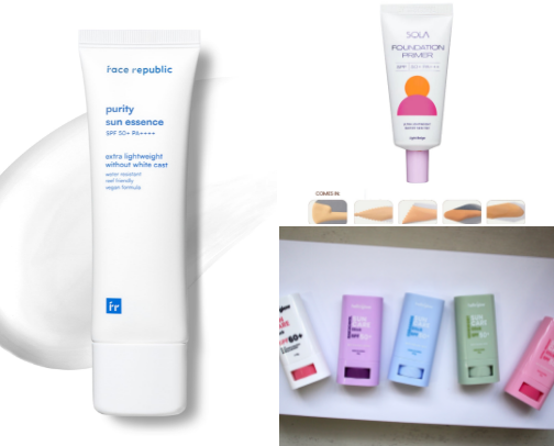 Sunscreens that are worth the hype! cover photo collage