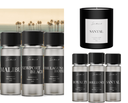 Aromatherapy for your Home and for your Relaxation cover photo collage