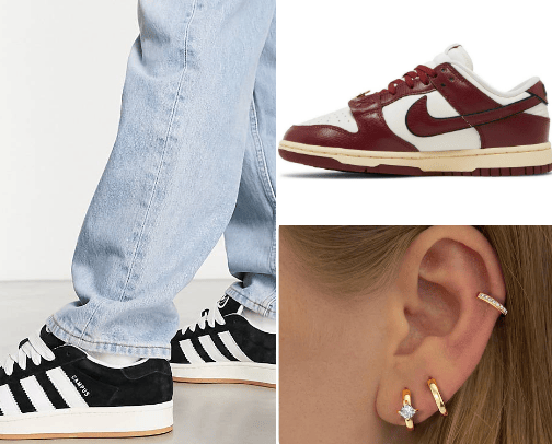 Shoes cover photo collage