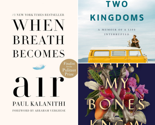My Healing Bookshelf: Books That Gave Me Hope After a Chronic Illness Diagnosis cover photo collage