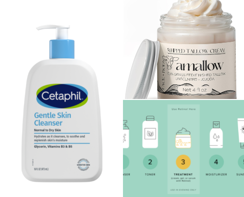 THE BEST SKINCARE PRODUCTS cover photo collage