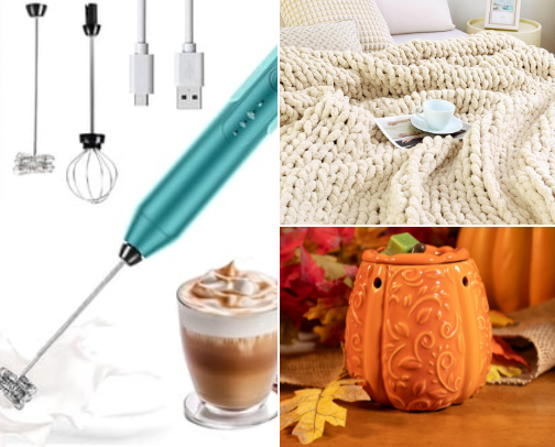 Trending fall season decors🍂🐞🍁
And equipment to make the perfect lattes cover photo collage