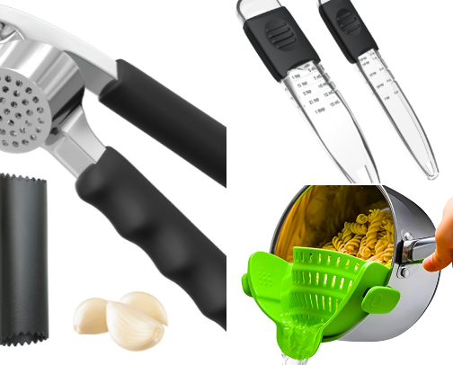“Must-Have Kitchen Gadgets That Make Cooking Easier” cover photo collage
