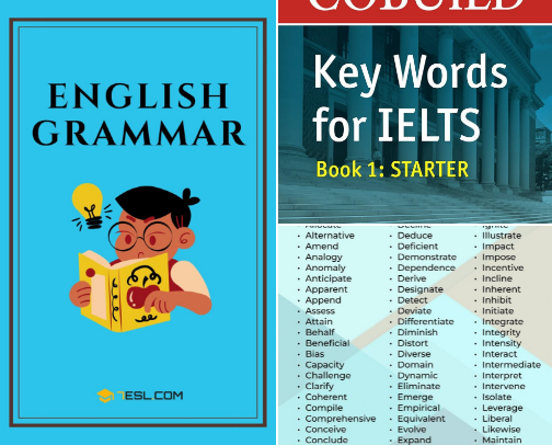 Get Free - COBUILD Key Words for IELTS: Book 2 Improver exam study companions cover photo collage